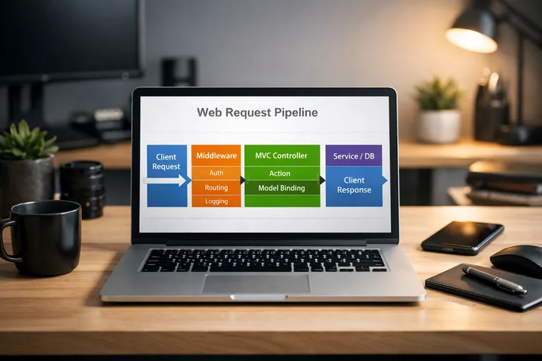 FOTO: ASP.NET Core Nedir? Middleware, Routing ve Minimal API Mantığı