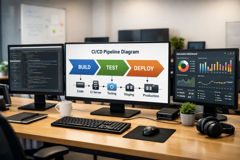 FOTO: CI/CD Pipeline Nedir? Build-Test-Deploy Akışı ve Otomasyon Pratikleri