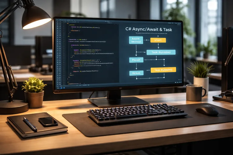 FOTO: C# async/await Nedir? Doğru Asenkron Tasarım ve Deadlock Riskleri