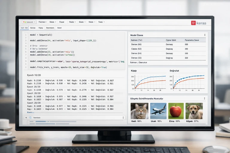 FOTO: Deep Learning (Keras) Eğitimi