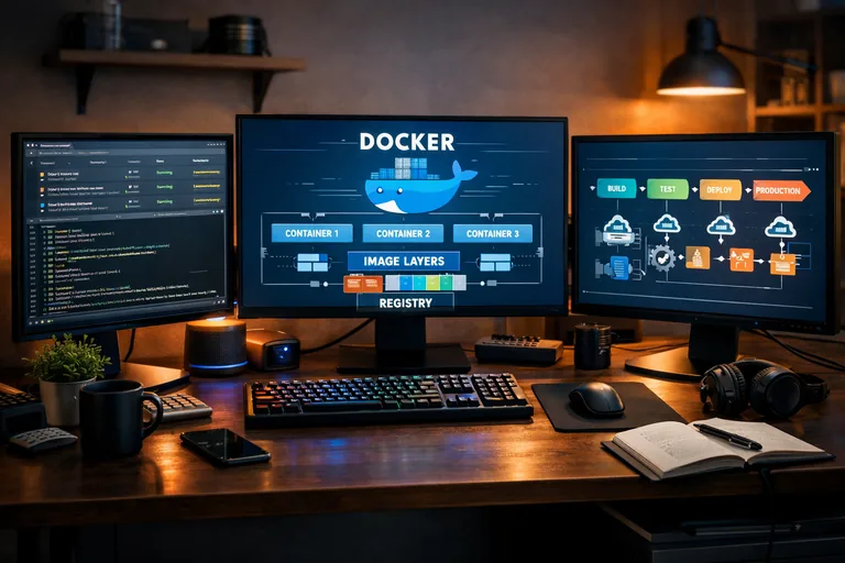 FOTO: Docker Nedir? Container ve Image Mantığı, Layer Yapısı ve Çalışma Prensibi