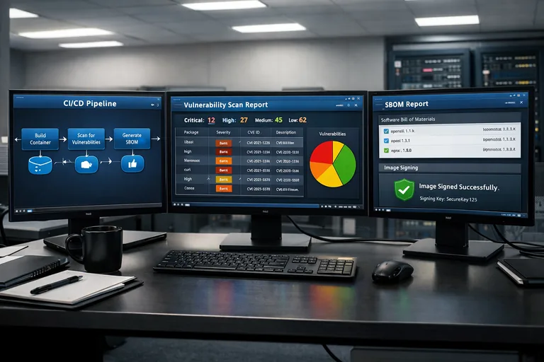 FOTO: Docker Güvenliği: Image Scan, Least Privilege ve Runtime Riskleri