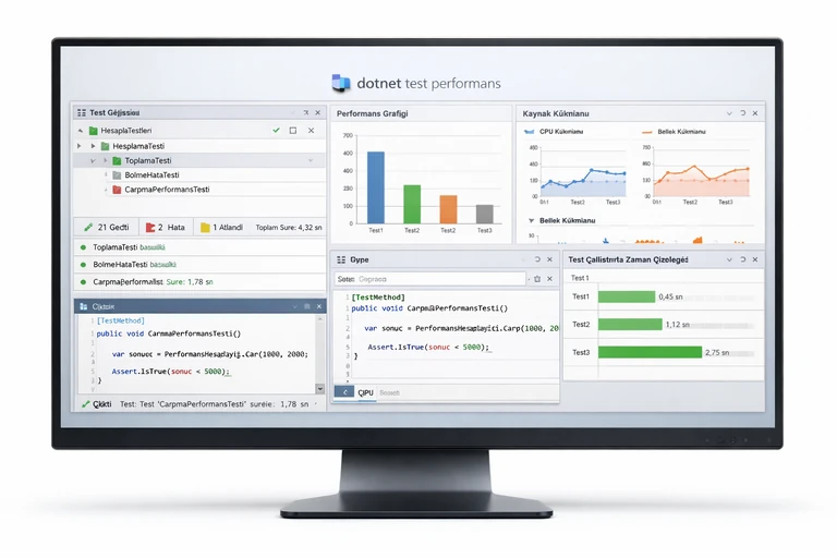 Resim: .NET Test ve Performans Eğitimi