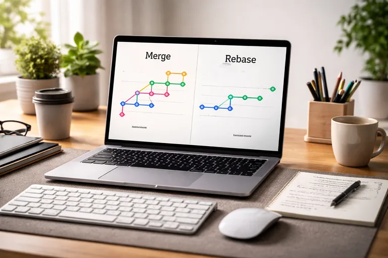 FOTO: Git Merge ve Rebase Farkı: Ne Zaman Hangisi Kullanılır?