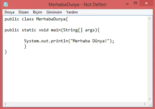 Java Programlama FOTO: Java Programlama