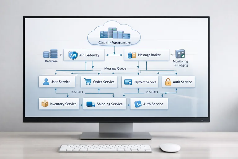 FOTO: Microservice Nedir? Dağıtık Sistem Mimarisine Giriş