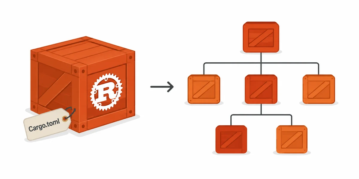 Cargo Paket Yöneticisi ve crates.io Bağımlılık Şeması Cargo paket yöneticisi proje yapısı ve crates.io bağımlılık ağacı şeması